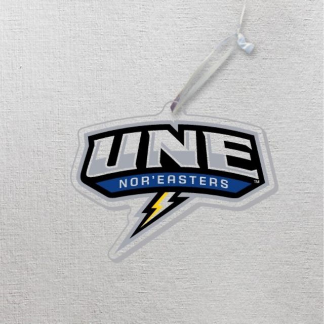 University of New England Nor'Easters 3 x 4 Ornament