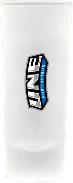 University of New England Frosted Collector's Glass