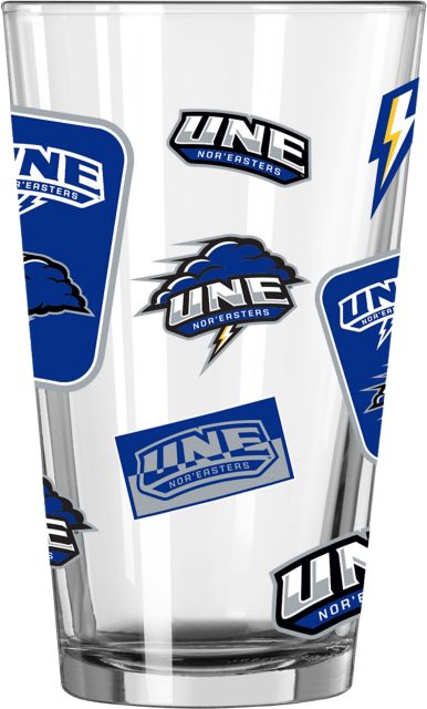 University of New England 16 oz. Pint Glass