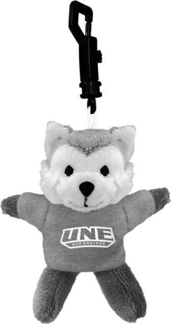 University of New England Nor'Easters Plush Keychain with Tee