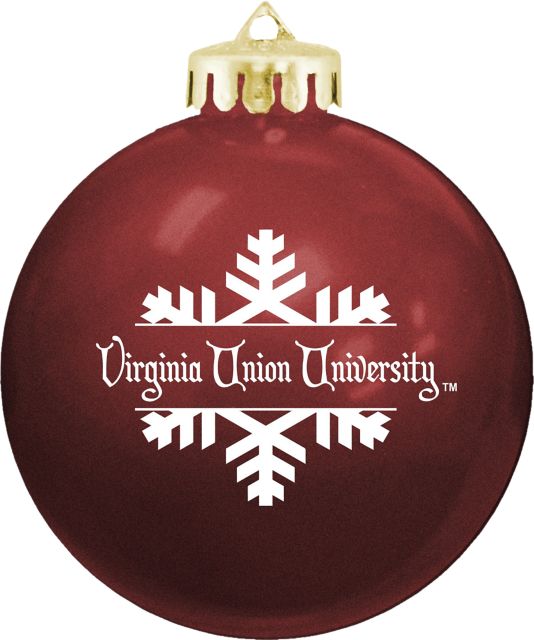 Virginia Union University Shatterproof Ornament