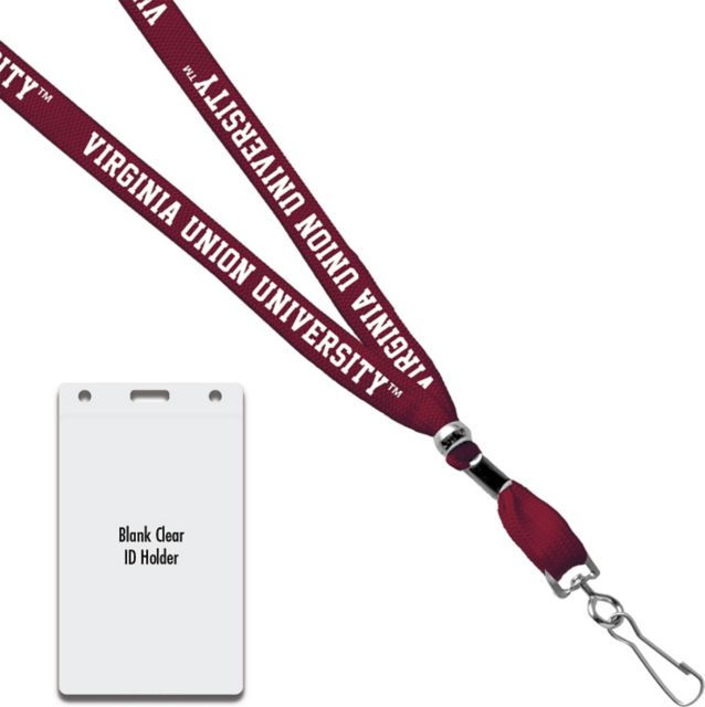 Virginia Union University Card Dispenser Lanyard
