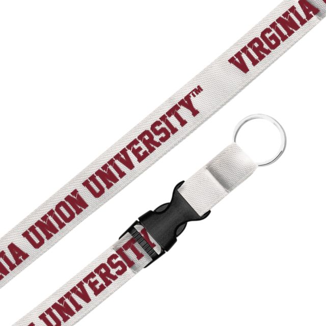 Virginia Union University .75 Woven Lanyard