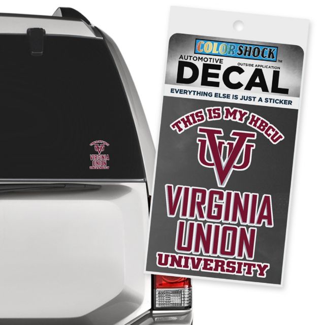 Virginia Union University Decal