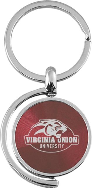 Virginia Union University Panthers Spinner Keychain