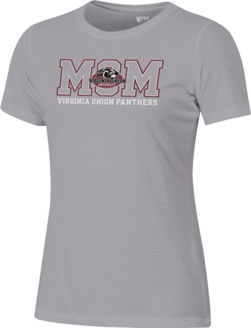 Virginia Union University Panthers Women's Mom Short Sleeve T