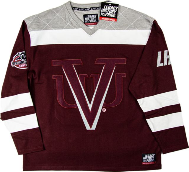 Virginia Union University Vintage Football Jersey Long Sleeve T-Shirt