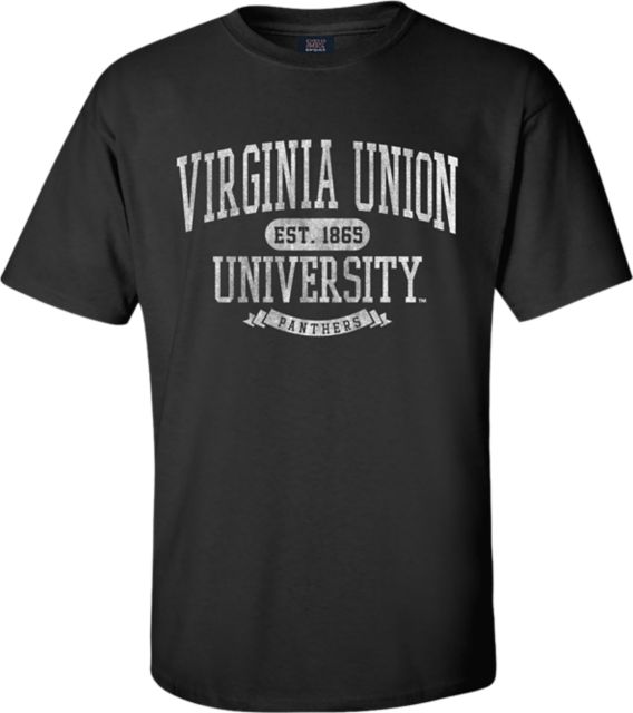 Virginia Union University Panthers Women's Mom Short Sleeve T