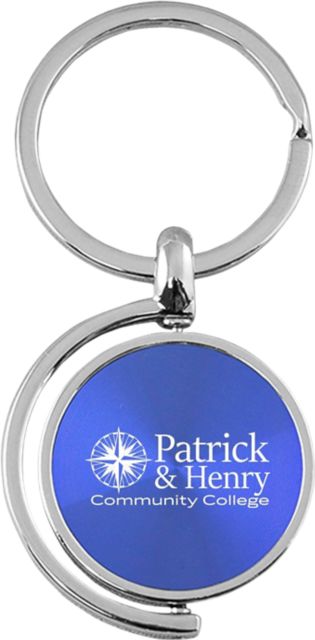 Patrick Henry Community College Spinner Key Tag