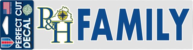 Patrick Henry Community College 3x10 Family Decal