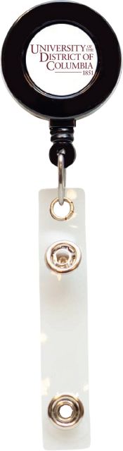 University of District of Columbia Retractable Badge Holder
