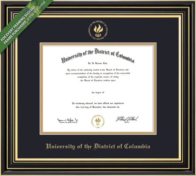 Framing Success Prestige 8.5 x 11 BA/MA/PhD Diploma with Double mat - ONLINE ONLY