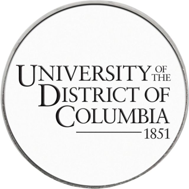 University of District of Columbia 3-4" Lapel Pin