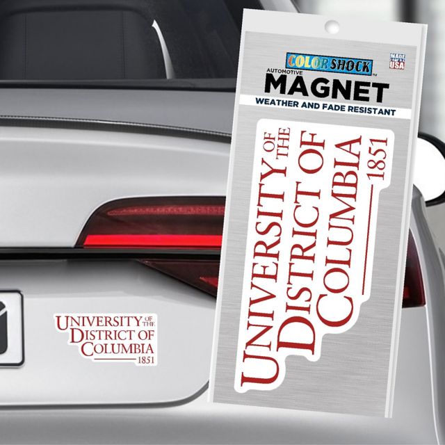 University of District of Columbia 4x4 Magnet