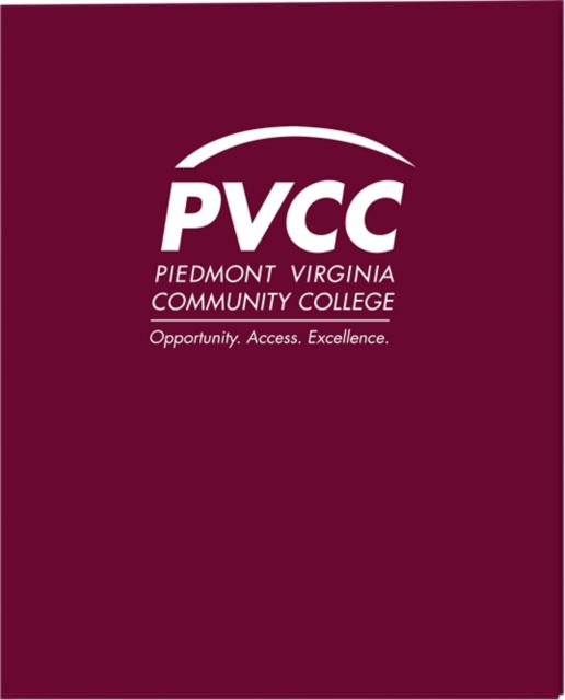 Piedmont Virginia Community College 2 Pocket Folder