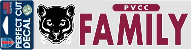 Piedmont Virginia Community College 3x10 Family Decal