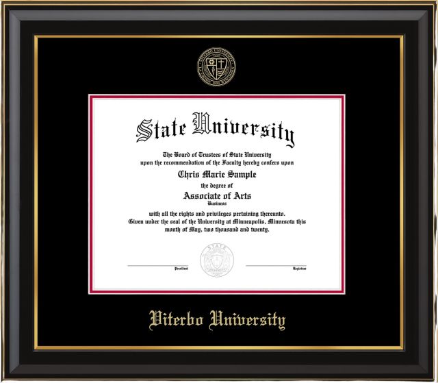 Viterbo University 7 x 9 Bachelor/Masters Diploma Frame