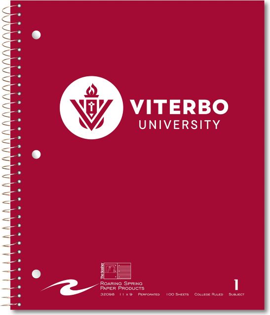 Viterbo University Notebook 100-Sheet
