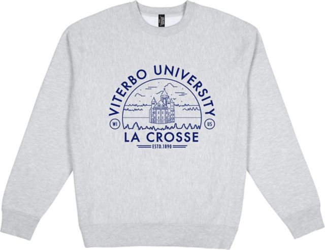Viterbo University Premium Heavyweight Pullover Fleece Crewneck - ONLINE ONLY