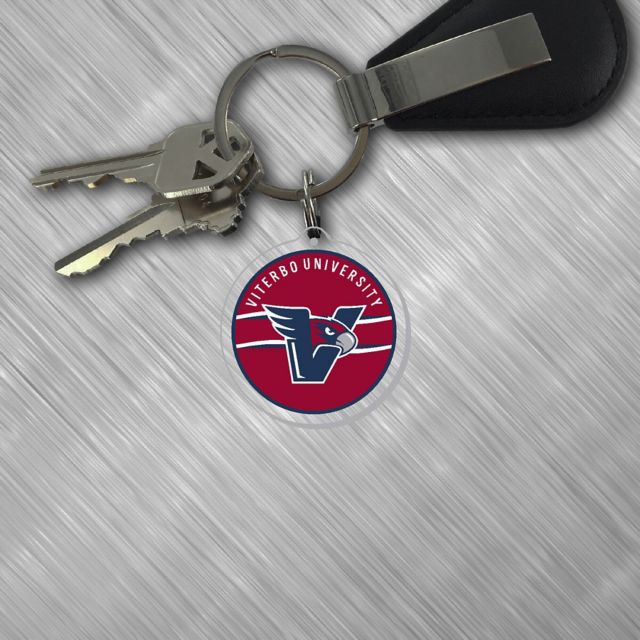 Viterbo University Hawks Laser Cut Keytag
