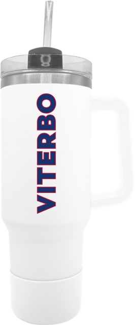 Viterbo University 40 oz. Tumbler with Straw