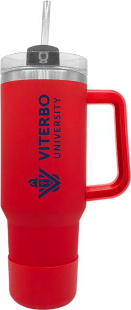 Viterbo University 40 oz. Tumbler with Straw