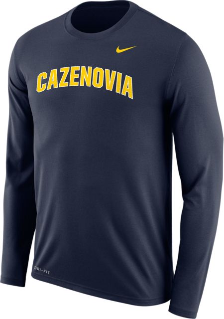 navy blue long sleeve dri fit shirt