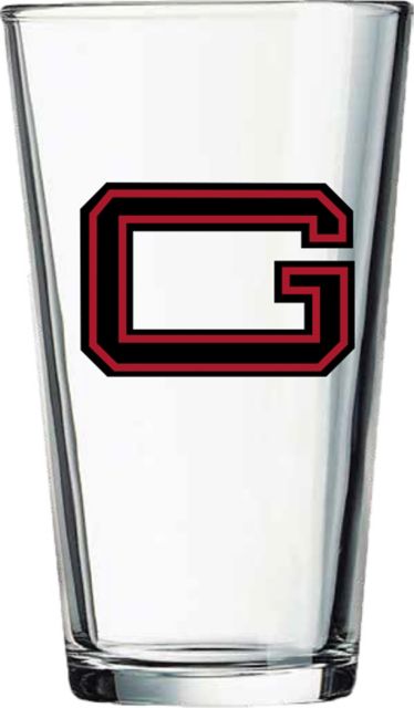 Guilford College 16 oz. Glass