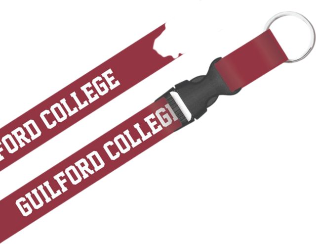 Guilford College Lanyard with Buckle