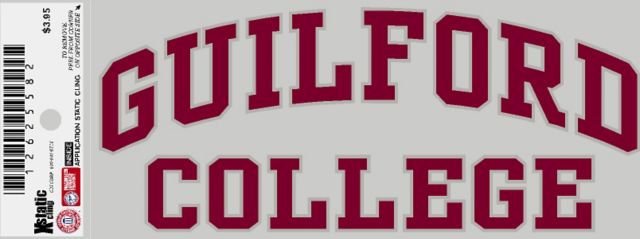 Guilford College Cling Decal