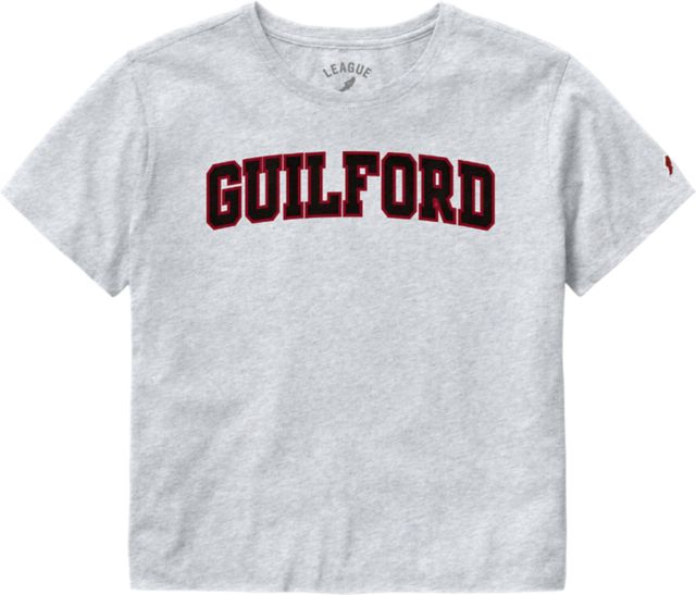 Guilford College Short Sleeve Cropped T-Shirt