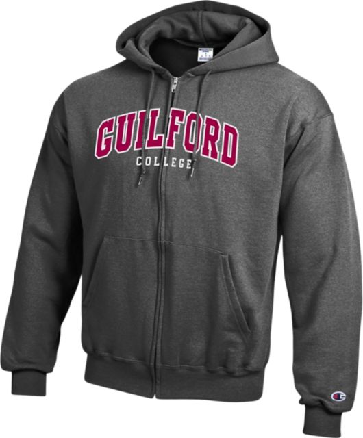 Guilford College Full-Zip Hooded Sweatshirt