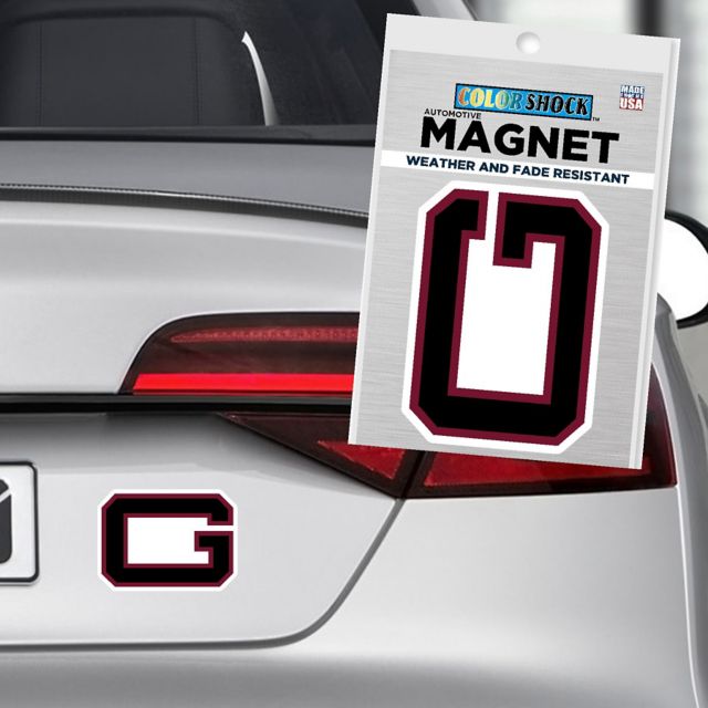 Guilford College 4x4 Magnet