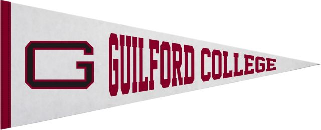 Guilford College 12"X30" Full Color Pennant