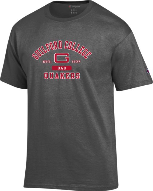 Guilford College Quakers Dad Short Sleeve T-Shirt