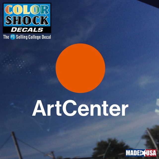 ArtCenter College of Design Decal Alternate