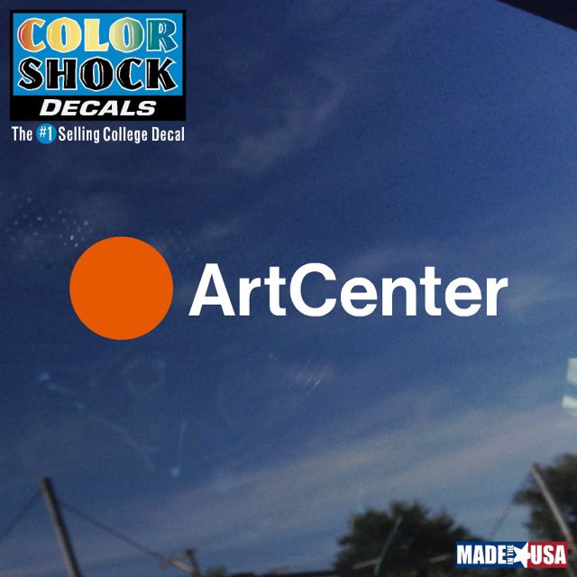 ArtCenter College of Design Decal Strip