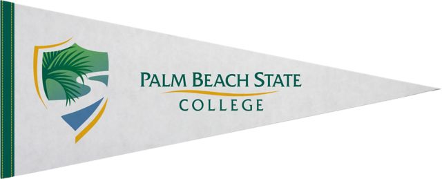Palm Beach State College 12" x 30" Pennant