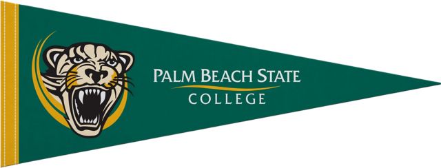 Palm Beach State College 9" x 24" Full Color Pennant