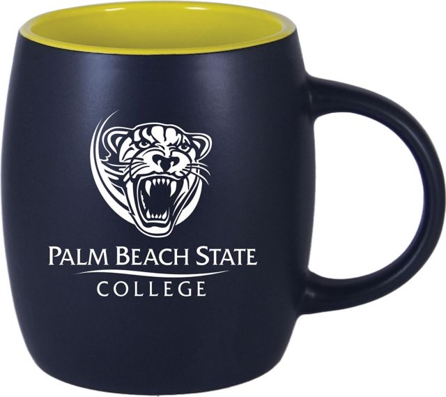 Palm Beach State College Panthers 12 oz. Robusto Mug