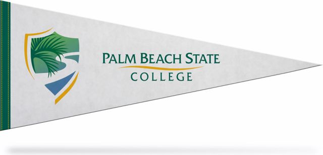 Palm Beach State College 12" x 30" Pennant