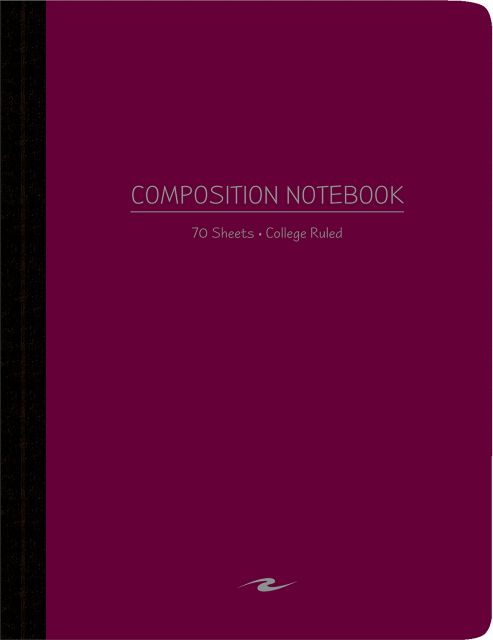 COMPBOOK POLY COVER ASST COLOR