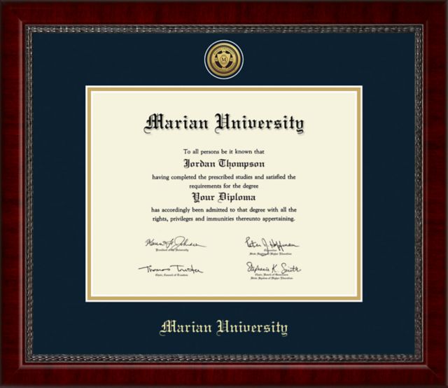 Church Hill Classics Engraved Diploma Frame. Associates, Bachelors - ONLINE ONLY