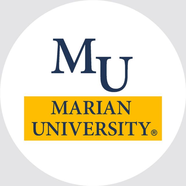 Marian University 3" Button Magnet
