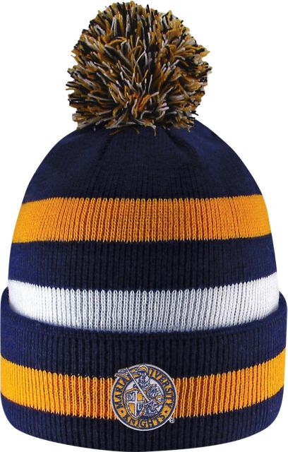 Marian University Knights Cuff Pom Knit Hat