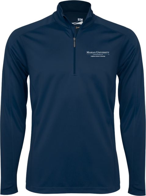 Marian University Syntrel Interlock 1/4 Zip Leighton School of Nursing - ONLINE ONLY
