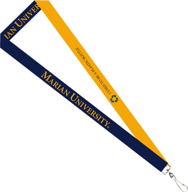 Marian University Recycled Lanyard