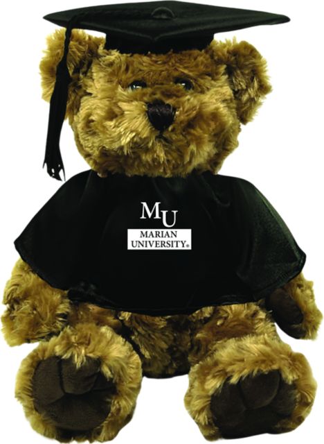 Marian University Graduation Bear