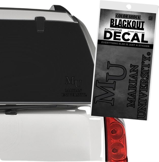 Marian University Decal