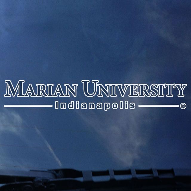 Marian University Primary Decal